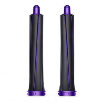 Длинные цилиндрические насадки 30 мм пурпурные
